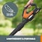 Worx Battery Powered Handheld Leaf Blower & Sweeper Kit, Bare Tool WG545.9 - alternate 3